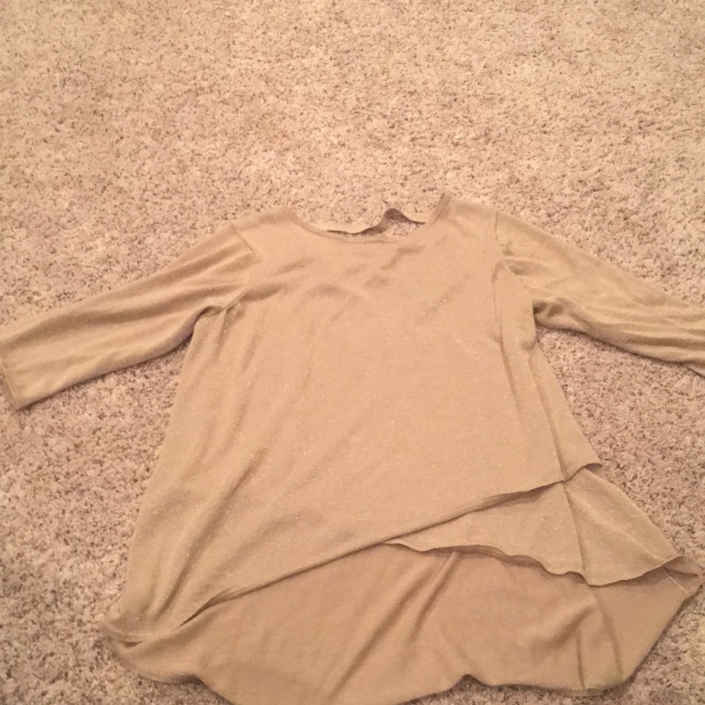 Shimmer Gold Cardi